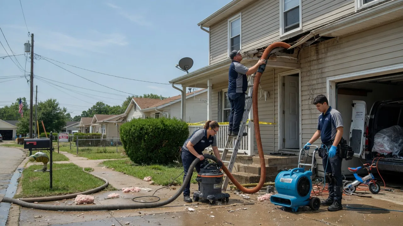 Water Damage Restoration in Keystone, IN near me